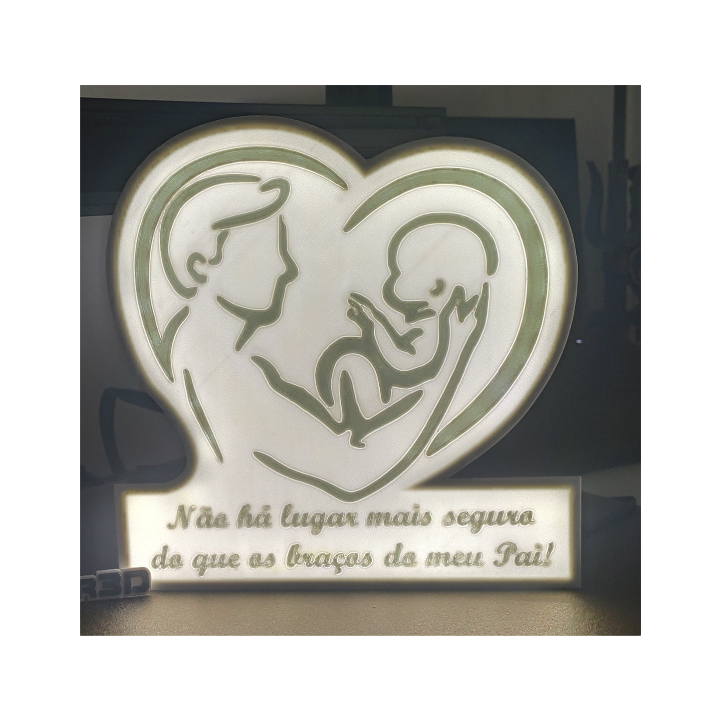 Coração Dia do Pai