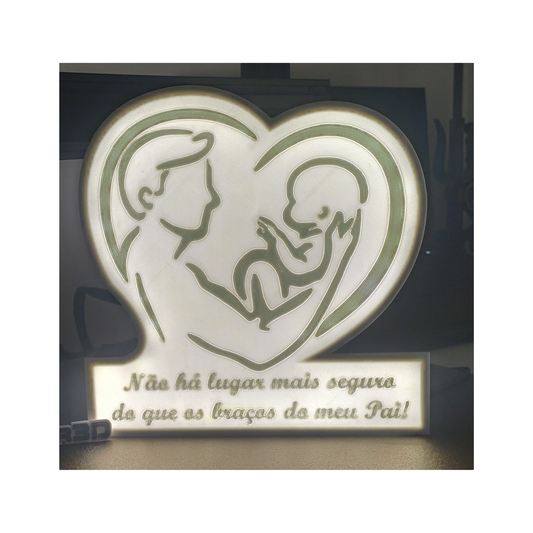 Coração Dia do Pai