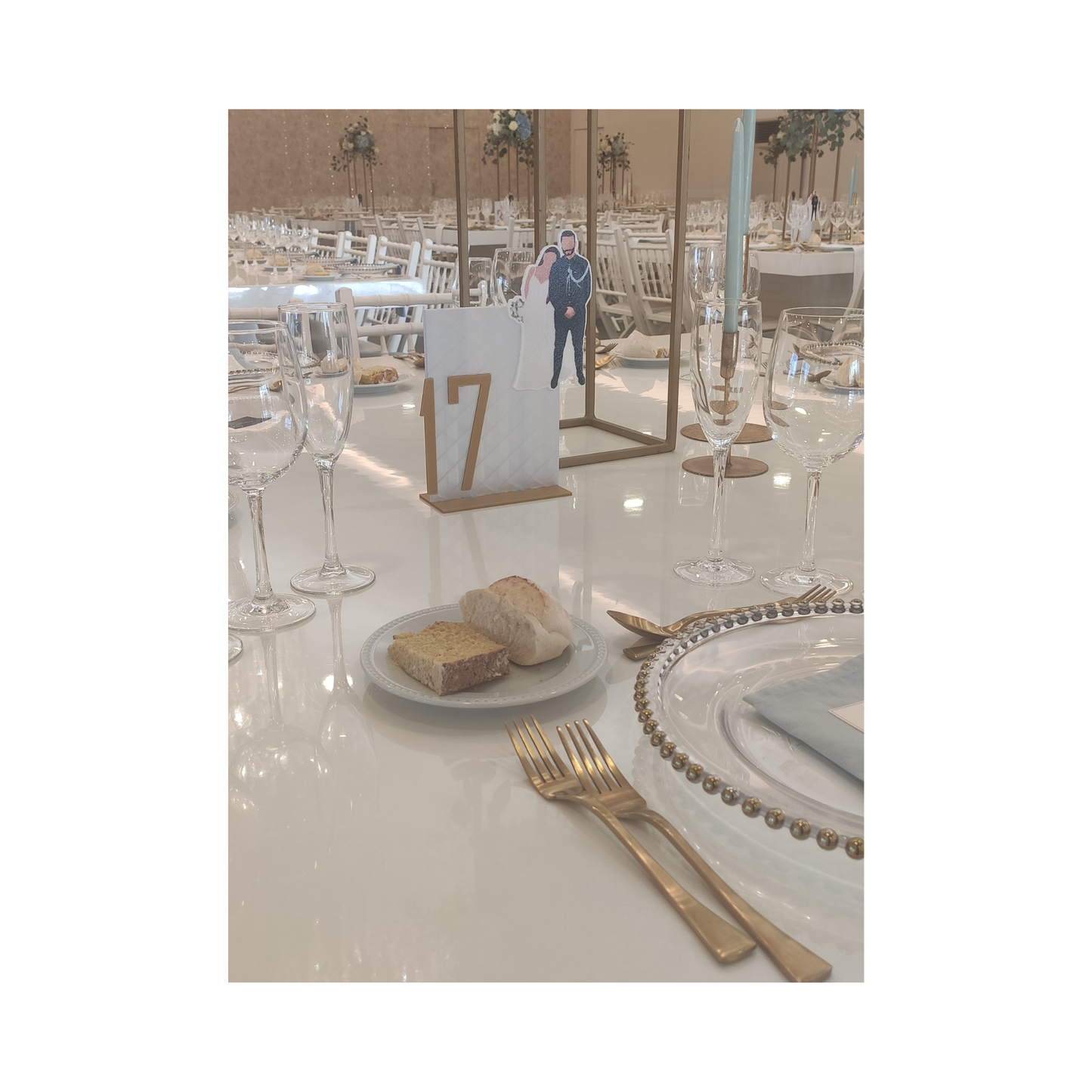 Marcadores de Mesas Casamento