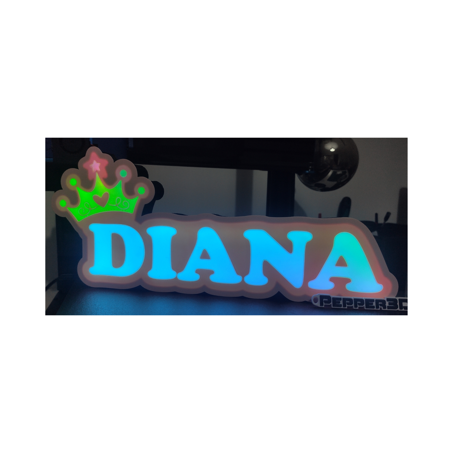 Luz Presença com Nome