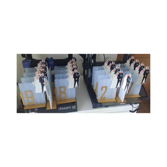 Marcadores de Mesas Casamento