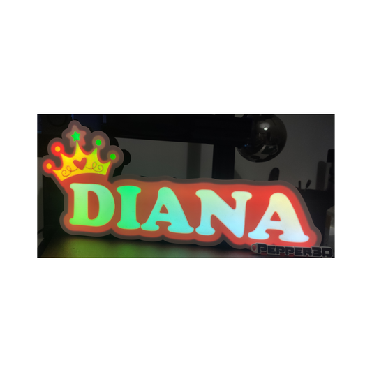 Luz Presença com Nome